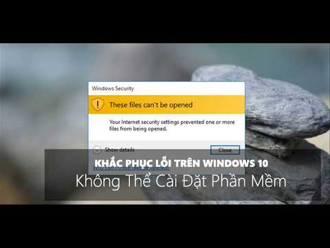 Không cài được phần mềm | Foci