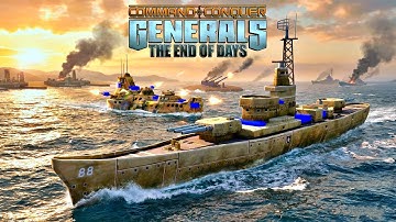 Command and Conquer: Generals Zero Hour – End of Days | Massive Sea Assault on a New Warfront