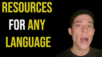How To Find Language Learning Resources For ANY Language! (Language Learning Resources 2020)