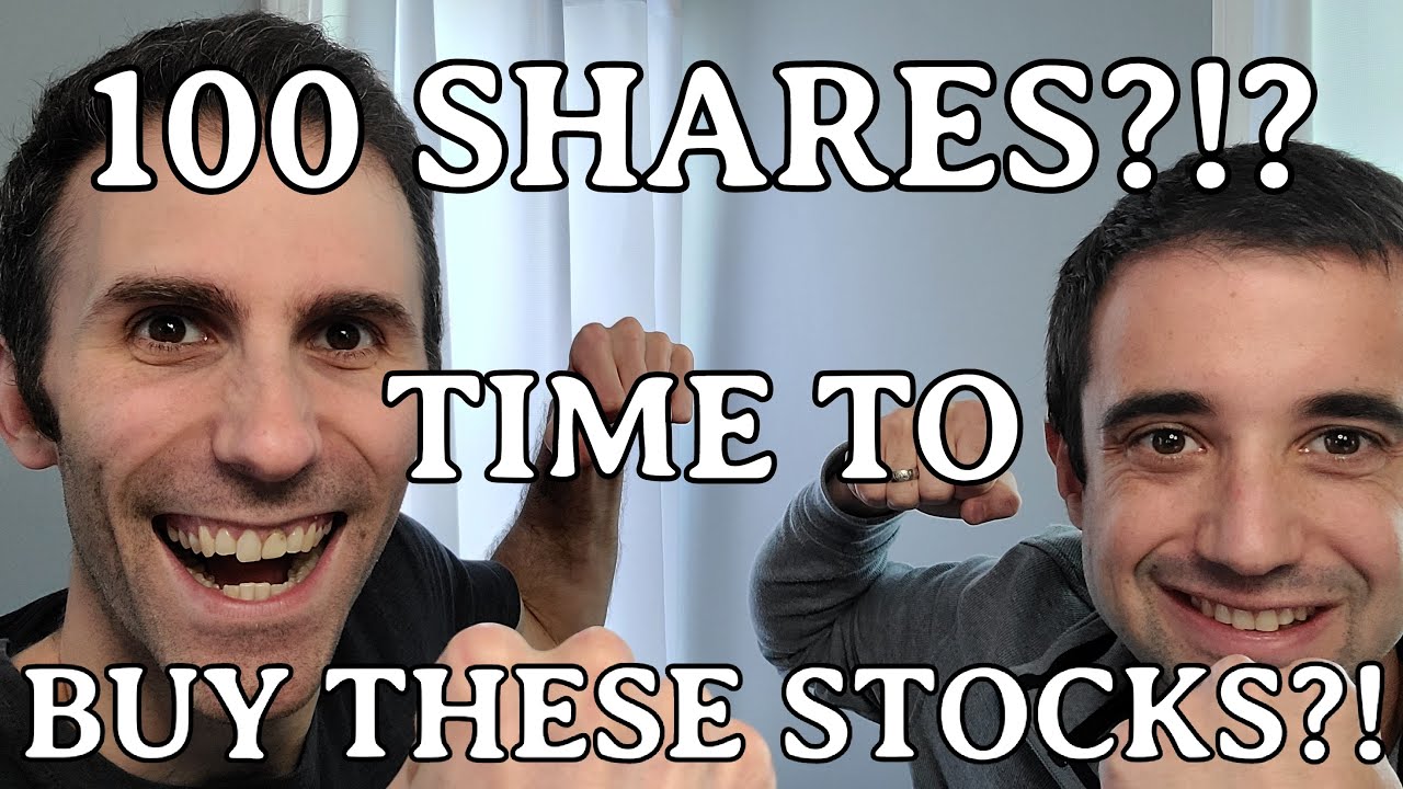 100 Shares of These TWO Dividend Stocks?! Are These TWO Stocks to Buy