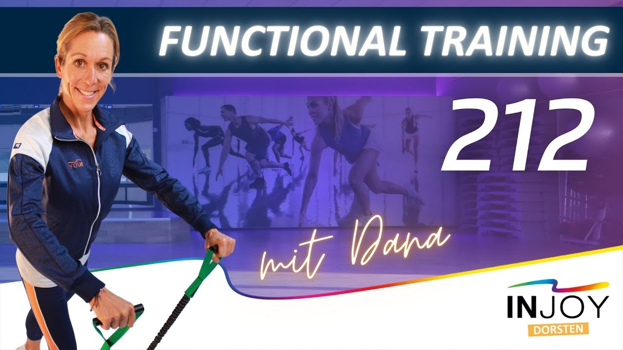 #212 // 55 Minuten FUNCTIONAL TRAINING  〢  INJOY LIVE WORKOUT  〢  mit DANA