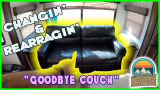 Removing the RV Couch \ RV remodeling \ A new Journey