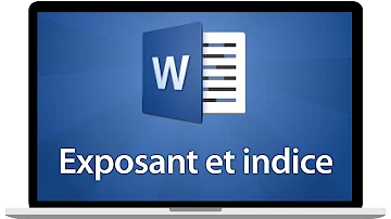 Comment mettre un exposant sur PDF ?