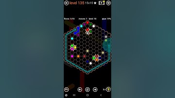 How To Solve Flow Free Hexes Flower Field Pack Level 135 15x15 Walk Through Solution Walkthrough