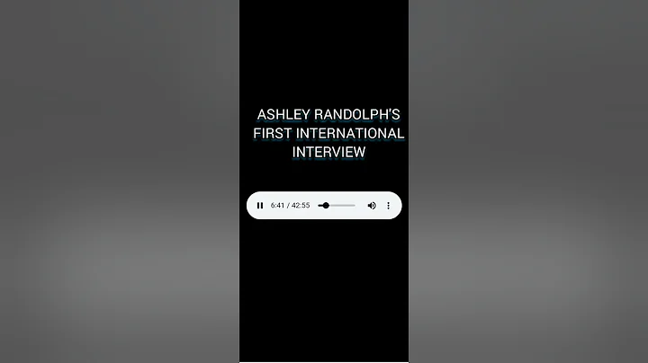 Ashley Randolph's First International Interview wi...