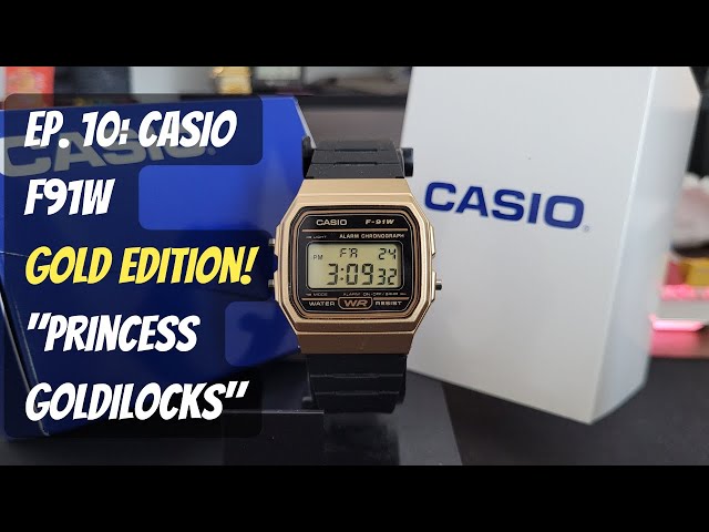 Casio F91W: Gold vs Original, 6-Month Review 