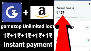 (Gamezop Unlimited trick) add +1₹+1₹+1₹ unlimited times