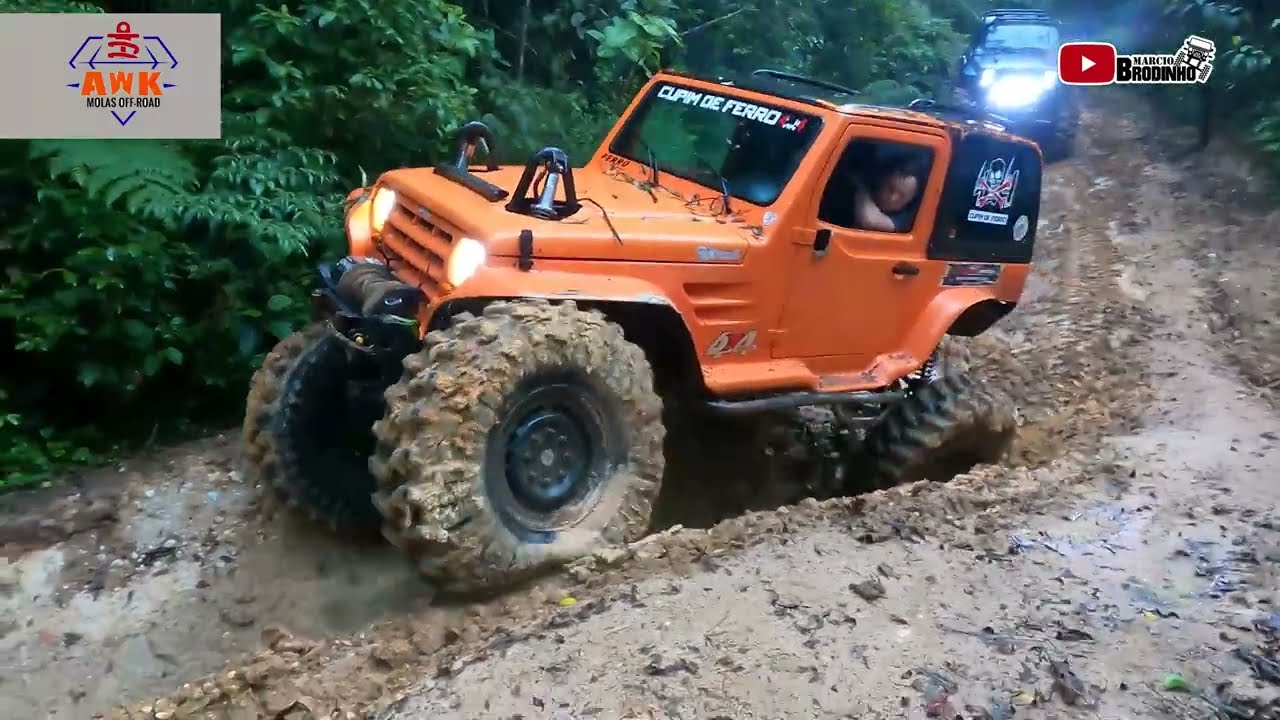 A trilha mais desafiadora do Brasil como você nunca viu 90/120 completa no dia - Cupim de Ferro 4x4