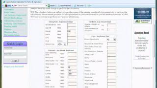 CPLAN V2 Calculator (The Carbon Footprint Calculator for Farms) - Clip One.wmv screenshot 1