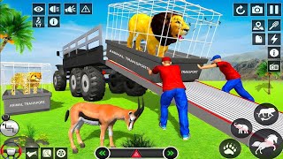 Simulatore di trasporto animali selvatici 3D – Gameplay camion per trasporto zoo screenshot 4