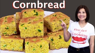 Cornbread  - 2 Ways - Classic and Spicy Recipe 玉米面包最好口味 screenshot 2