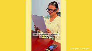 Ask Smarty - voice-activated assistant in Smart Vision Glasses Premium