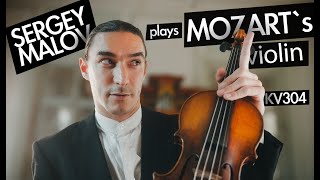Sergey Malov plays Sonata e minor KV 304 on Mozart's own violin, Florian Birsak, Piano