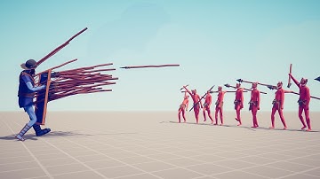 10x SPEAR THROWERS vs EVERY UNIT - Totally Accurate Battle Simulator