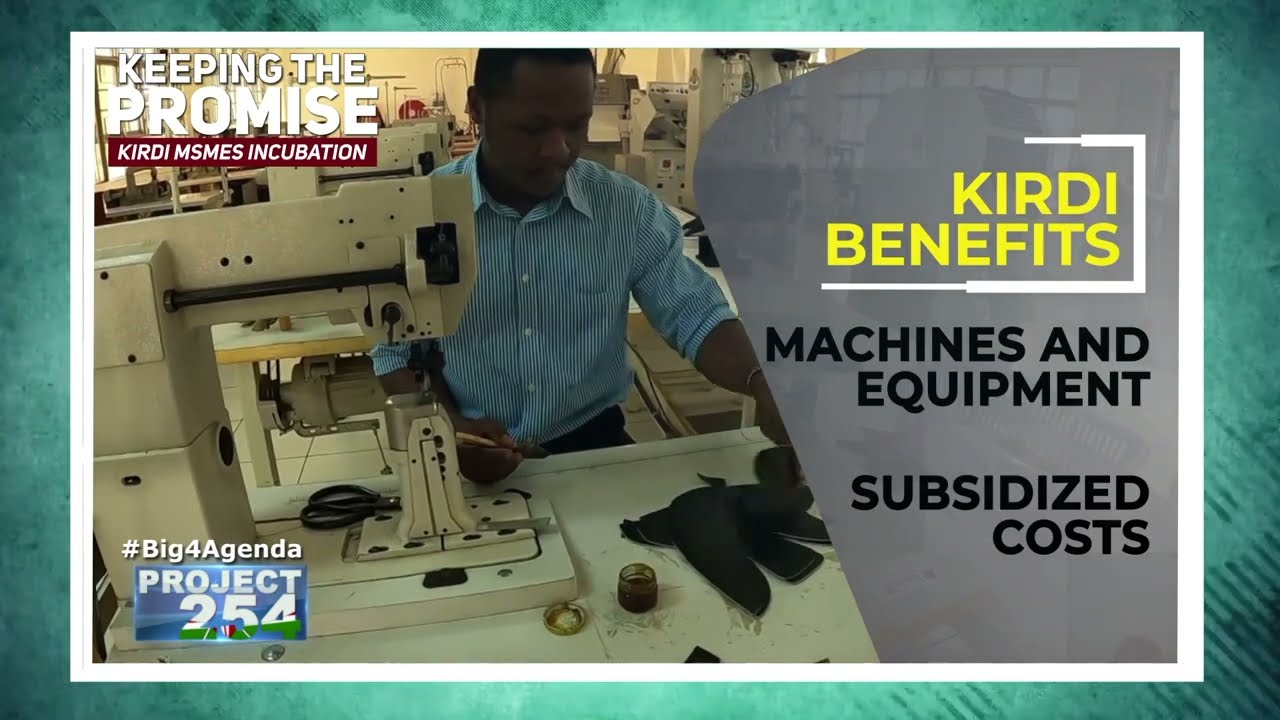 Short Video - Incubation of MSMEs at KIRDI: Quick Facts