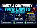 Limits and Continuity (3) | Trig Limits & Limits at Infinity | AP®︎/College Calculus BC