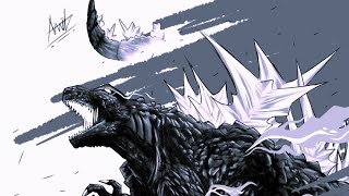 ゴジラ -0.1 | GODZILLA -0.1| Speedpaint!