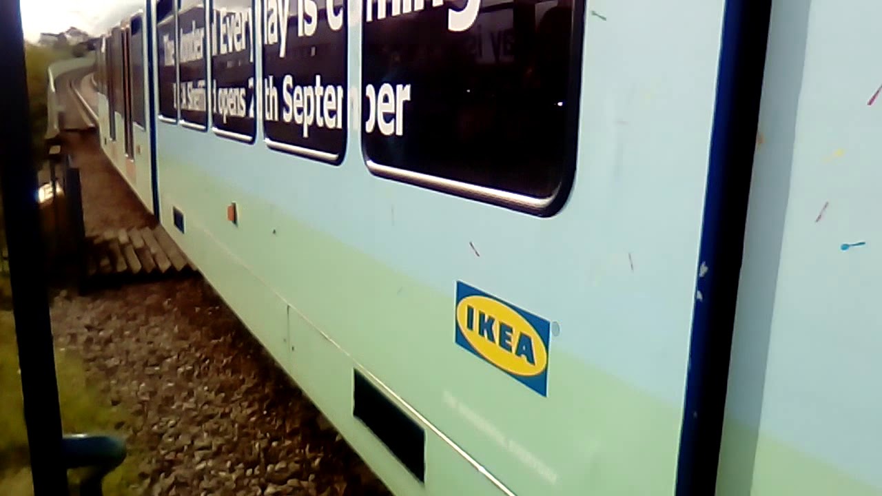111 IKEA tram leave Sheffield college tram stop YouTube