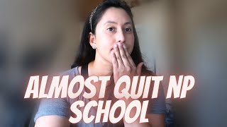 Why I almost quit NP school with one class left+ NP clinical update VLOG