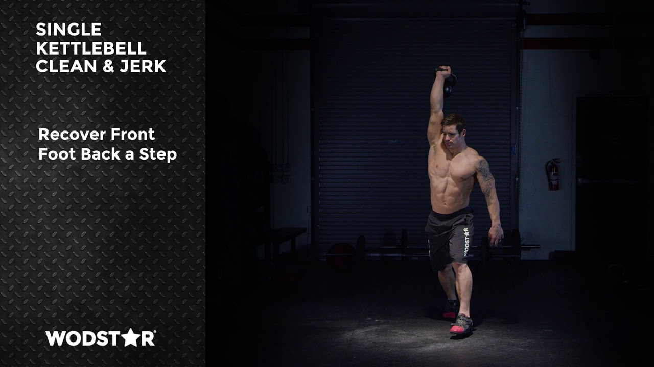 Single Kettlebell Clean and Jerk YouTube