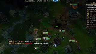 Warcraft 3 - NOTD:Aftermath 010(Nightmare) || Machine Gunner (Failure)