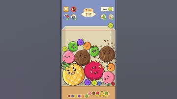 Fruit Merge: Satisfying ASMR Puzzle Game | Watermelon game #games #fruitgame #game@RS_Game_Channel