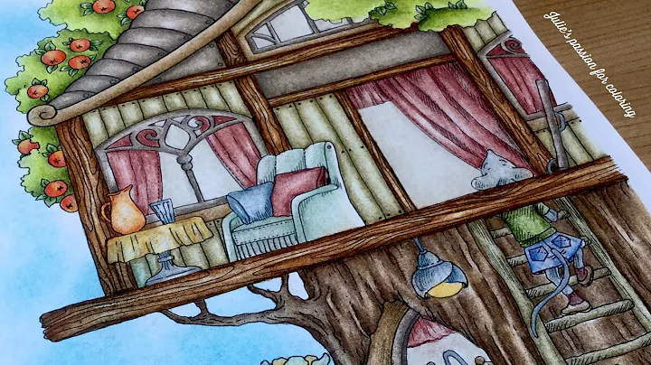 NICE LITTLE TOWN 6 by Tanya Bogema - prismacolor p...
