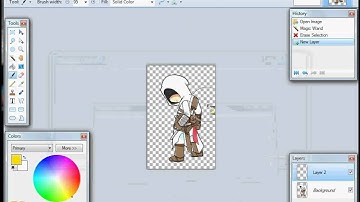 How To Make Images Glow Using Paint net 2