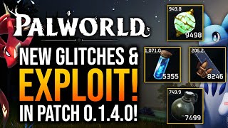 Palworld - 10 GLITCHES AFTER PATCH 0.1.4.0!