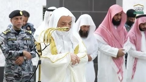 سورة الأنبياء : تلاوة فضيلة الشيخ د. #فيصل_غزاوي -حفظه الله-.