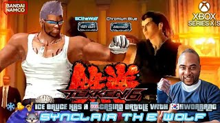⛲️ TEKKEN 6 (XBOX SS): ❄️🐤🎷ICE BRUCE (SCtheWolf) HAS A CASINO BATTLE WITH 🇰🇷HWOARANG (Chromium Blue)