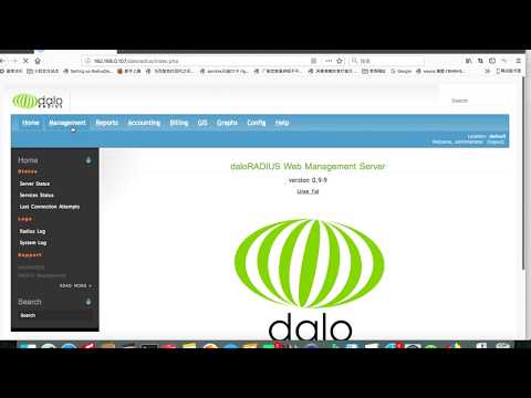 [IVPN系列教程] 5.  daloradius配置NAS及VPN账号