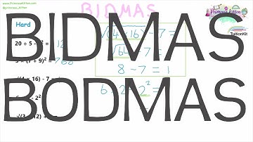 BIDMAS | Maths GCSE and iGCSE Revision