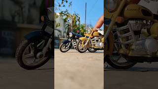 3 Scale Model Royal Enfield Bullet 500 Classic 500 Himalayan 500 Diecast Offroading miniature stunt