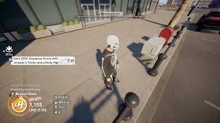 easiest way to get earn 2500 sequence score with at least 4 tricks and a body flip.