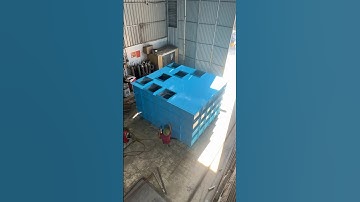 Bể xử lý nước thải 10m3 #xulynuocthai #bethepcomposite #QuangTruong #moitruong #cokhi