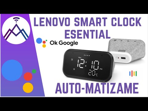 Lenovo Smart Clock Essential con Asistente de Google