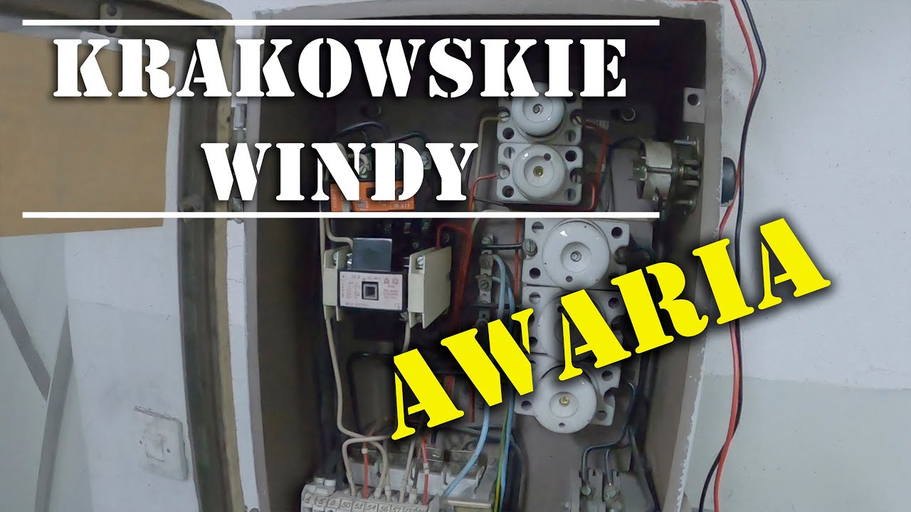 Awaria windy - Głośny stycznik i stojący dźwig + bonus na końcu.