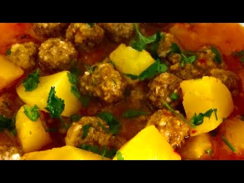 PATATESLİ SULU KÖFTE TARİFİ PATATESLİ SULU KÖFTE TARİFİ
