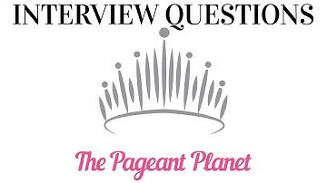 Interview Lightning Round #5 - The Pageant Planet