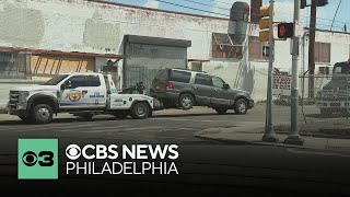 Philadelphia police crack down on abandoned cars on city streets