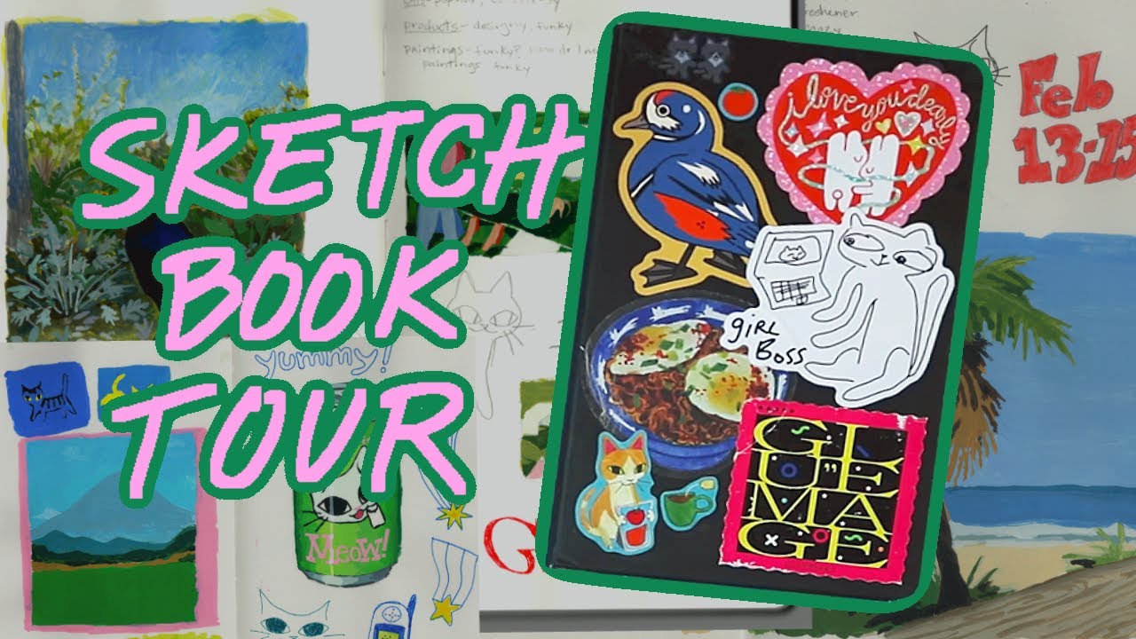✷ 2024 sketchbook tour ✷