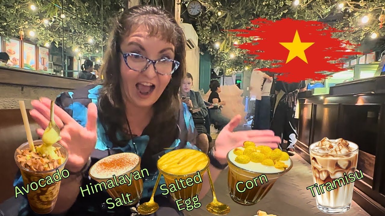 ☕ Кофейная сцена Дананга просто невероятная | 10 напитков, которые мы никак не ожидали полюбить 🇻...