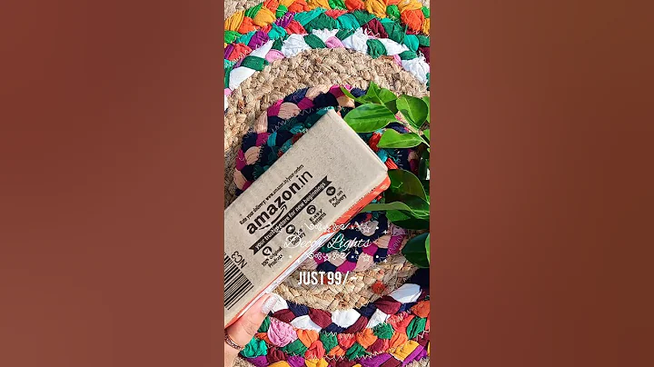 Amazon Home Decor Lights for Just 99/-✨ #amazonhomedecor #ledlights #smallcreator #ytshorts #viral