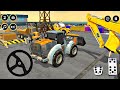 Heavy Duty Vehicle JCB Mud Transport Driving - JCB Road Construction 3D - Android Gameplay