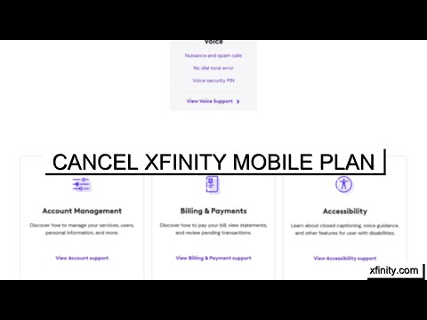 How To Cancel Xfinity Mobile Plan 2025 KEEP YOUR NUMBER 2026