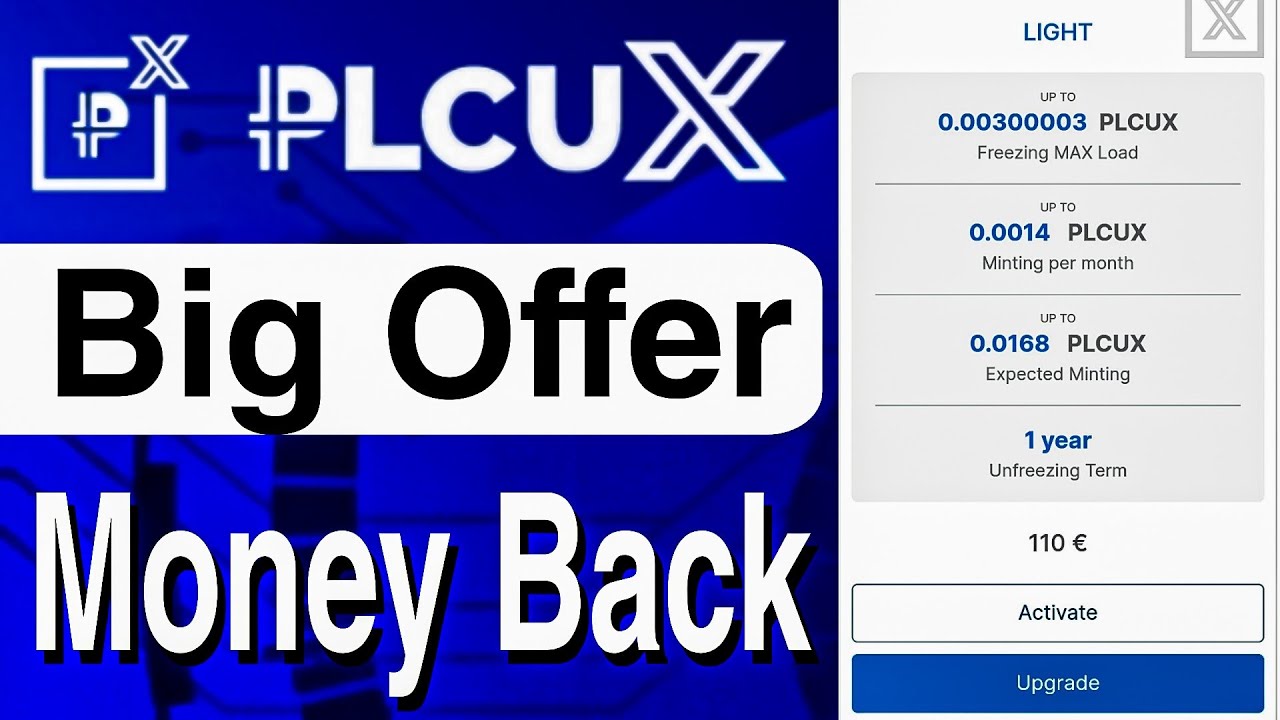 PLCUX Update | PLCX Offer | PLCU Update | PLCU Classic | PLCUX Farm Increase | Crypto Saidul