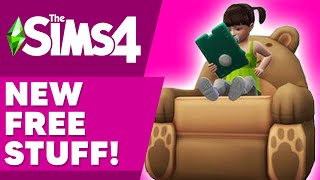 TODDLER UPDATE?! PACIFIERS?! (NEW FREE STUFF TEASED FOR THE SIMS 4)