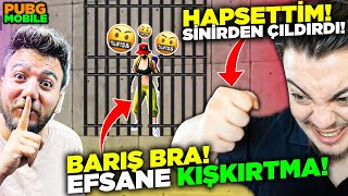 (KAVGA ÇIKTI!) BARIŞ BRA ’ya EFSANE KIŞKIRTMA YAPTIM! SİNİRDEN ÇILDIRDI! PUBG Mobile Parkur