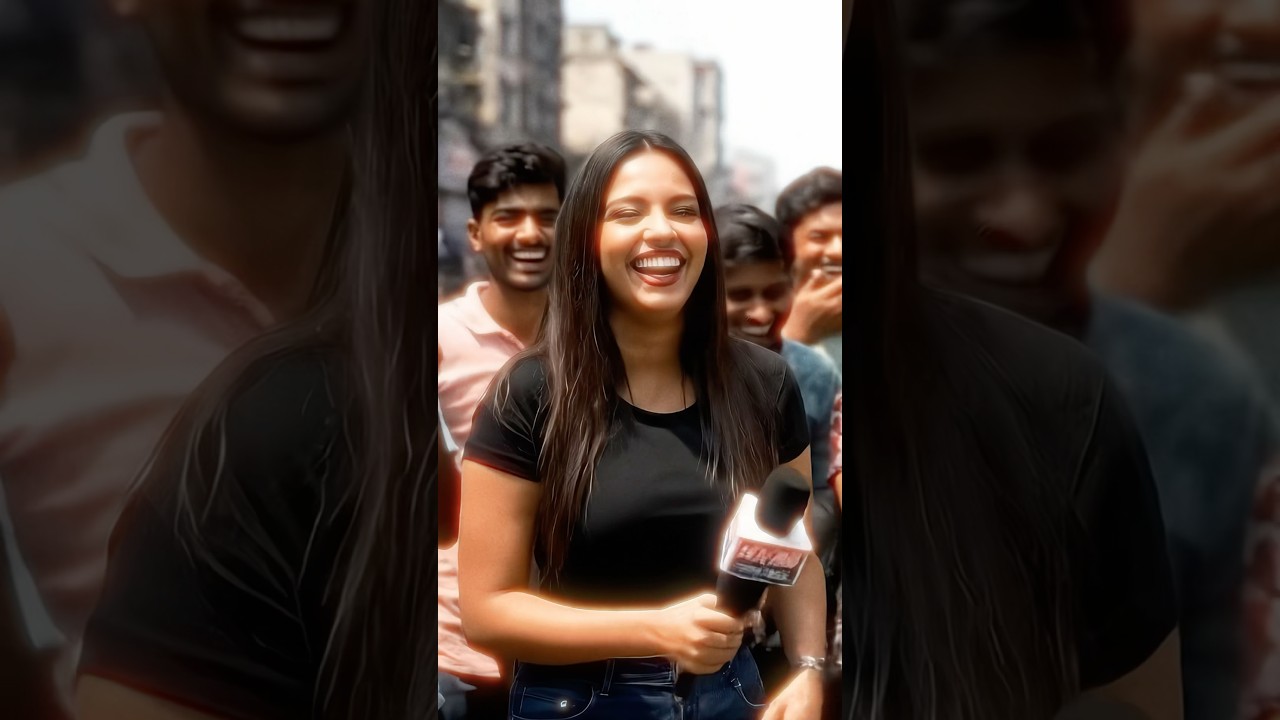 Reporter ne poocha aur bhaiya ne chudail bol diya! 😭🤣 
